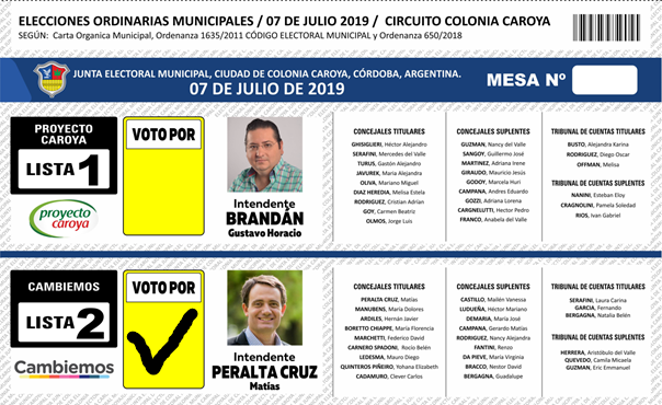 Voto valido 02
