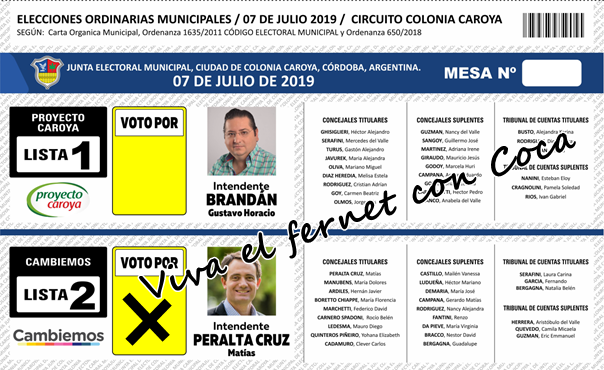 Voto valido 05