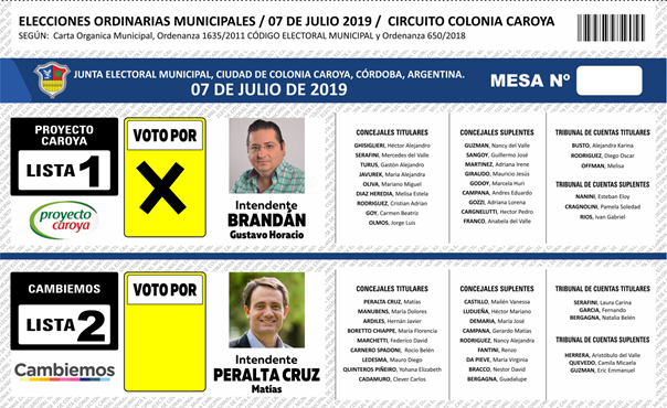 Voto valido 03