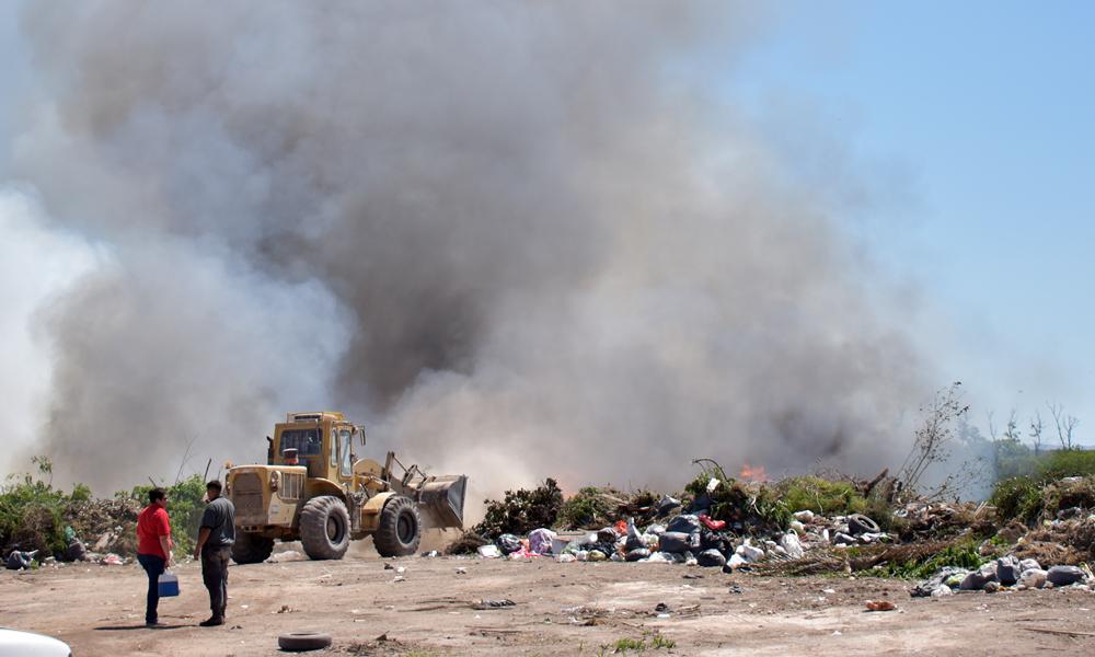 incendio basural