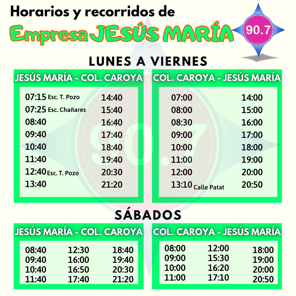 Horarios colectivos (4)