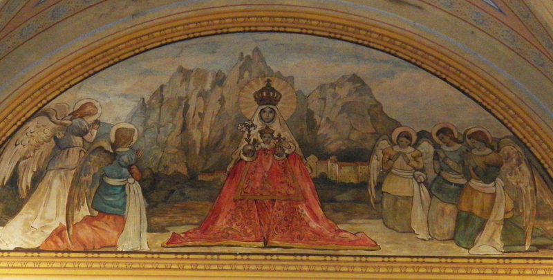 virgen monserrat