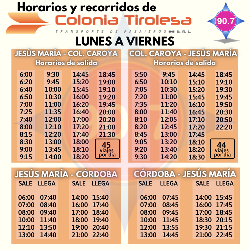 Horarios colectivos (5)