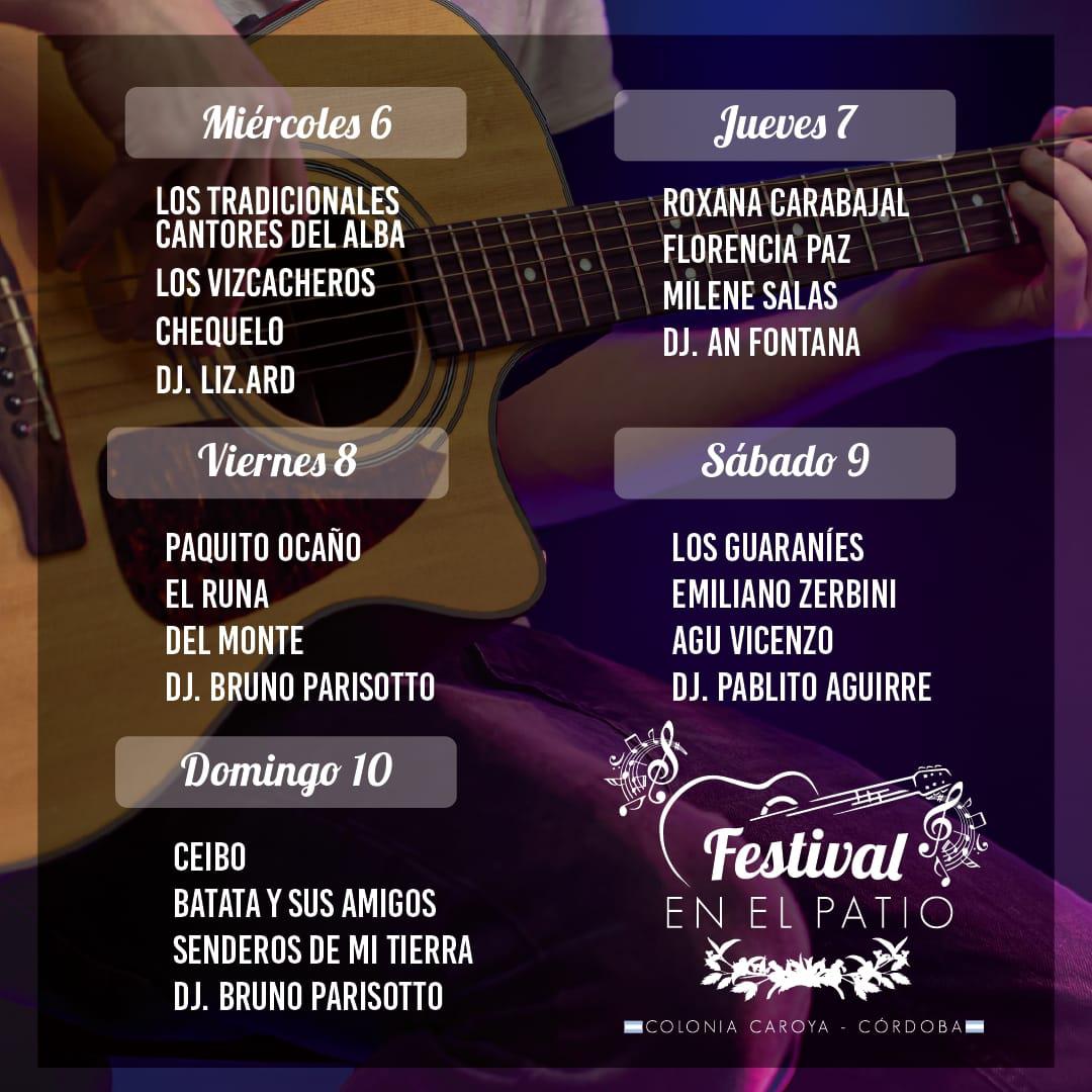 festival en el patio