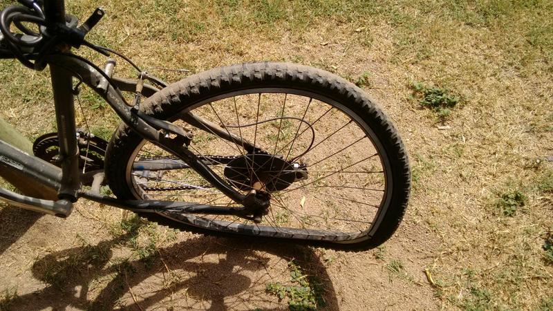 bici chocada