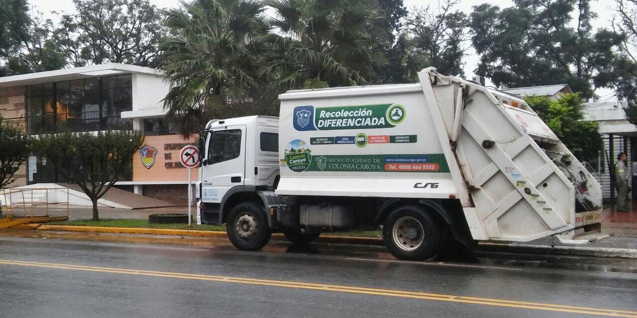 Camión basura diferenciada