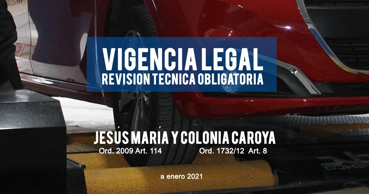 vigencia-legal-itv-colonia-caroya-jesus-maria-rto-nacional-