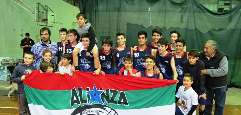 Alianza chicos de basquet