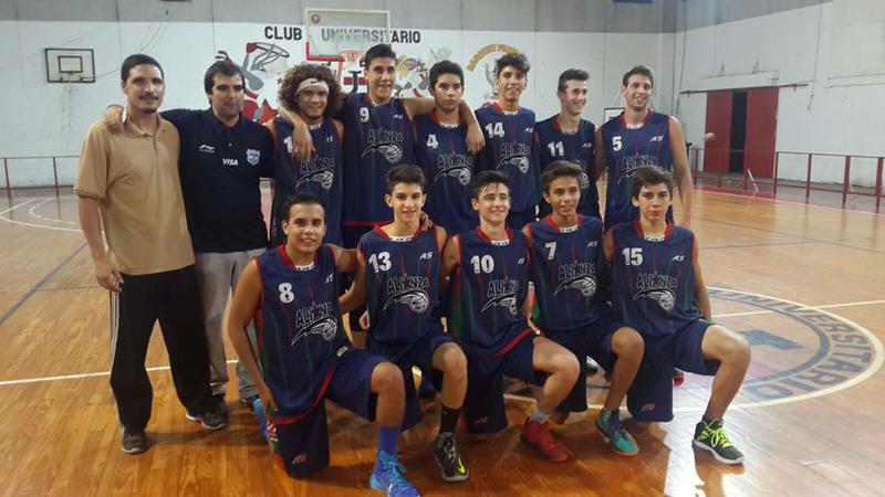 alinza basquet ilustracion