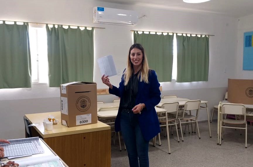 Melisa ya votó