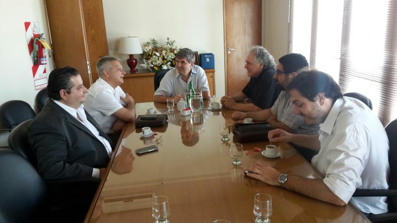 intendentes con el rector de la unc