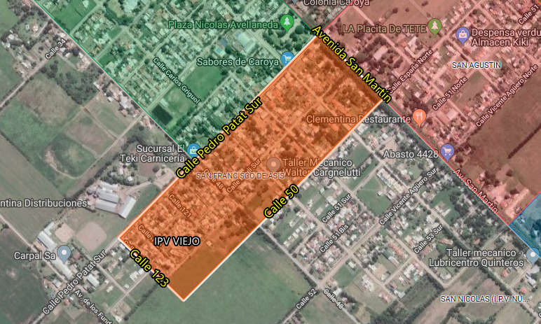 centro vecinal san francisco de asis