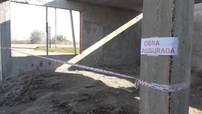 obra clausurada