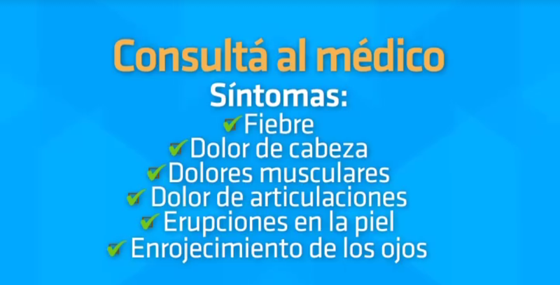 sintomas dengue